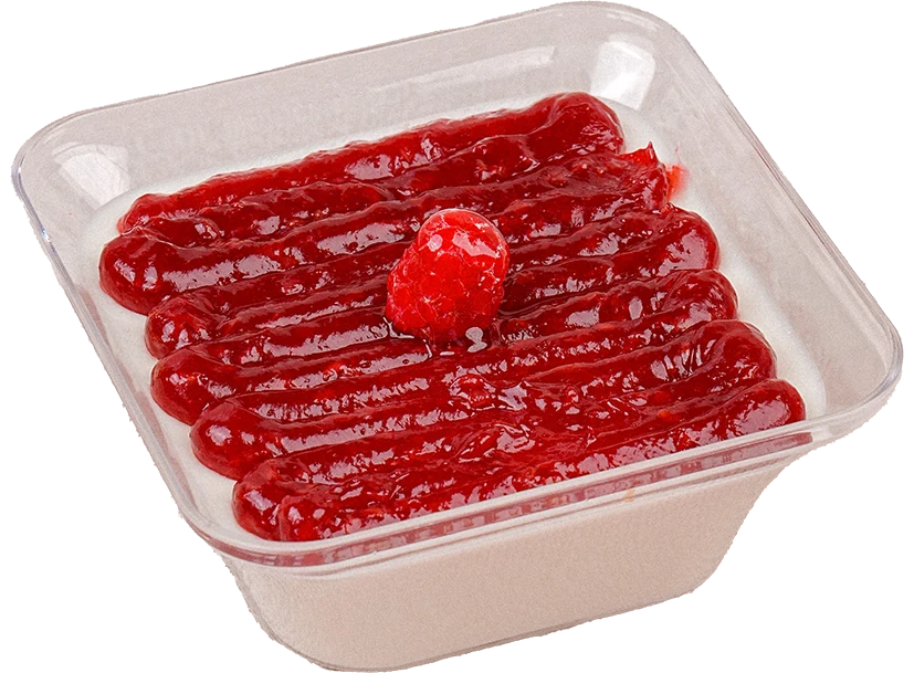 Frambuazlı Muhallebi